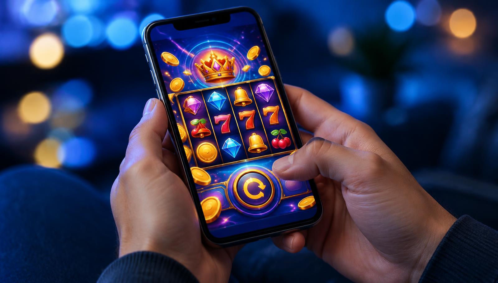 Mobiilne kasiinomäng nutitelefonis